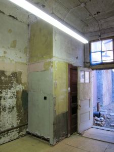 The old bathroom